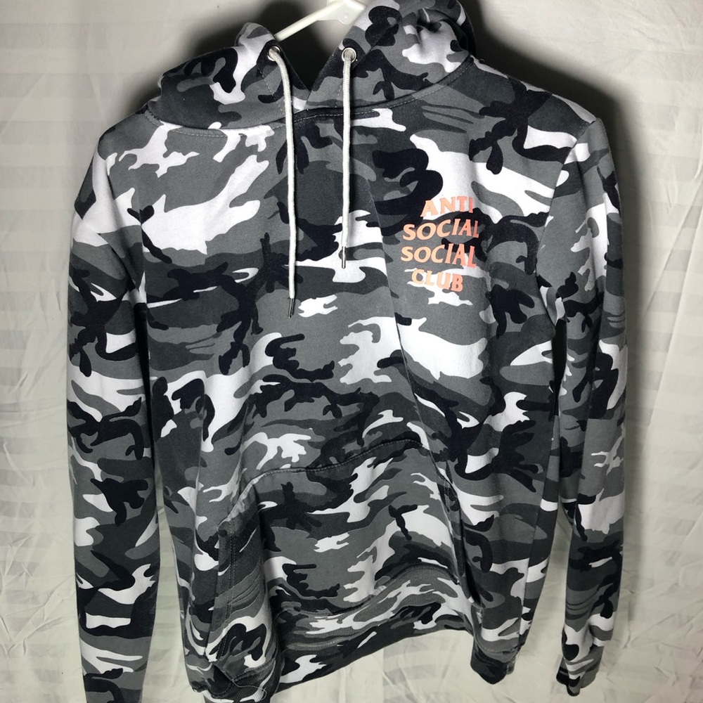 Camo Anti Social Social Club Hoodie